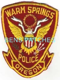 OREGON,WARM SPRINGS POLICE 1_wm